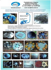 Szlifierka do betonu i lastriko - Dekor