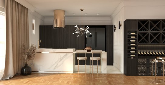 Projektowanie wnętrz, Projekt kuchni