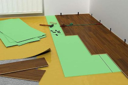 Układanie paneli i deski barlineckiej