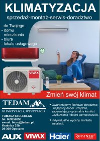 Klimatyzacja do domu,biura.