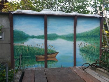 Artystyczne malowanie ścian