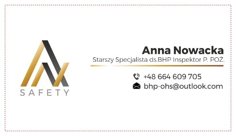 Szkolenia BHP - wstępne