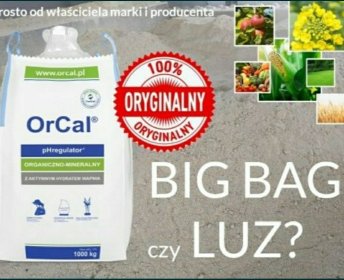 OrCal® nawóz organiczny - wapno z  NPK i aktywnym hydratem wapnia