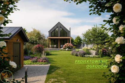 Oferujemy usługi projektowania ogrodów, elewacji budynków, kostki brukowej, tarasów itp.