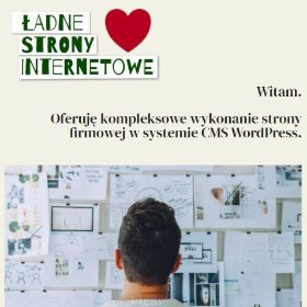 Prosta strona internetowa wordpress