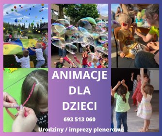 Animacje  imprezy plenerowe, urodziny