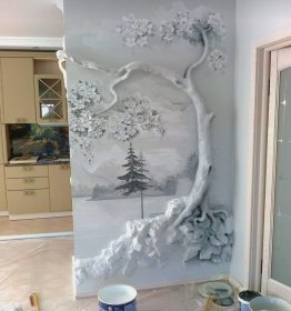 PLASKORZEZPA Z GIPSU