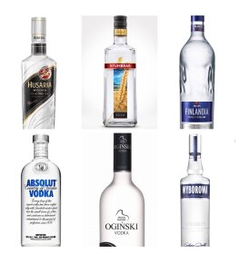 Wódka Różne rodzaje 0.5 L