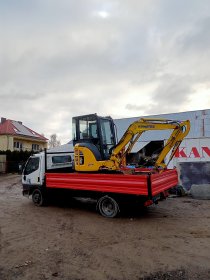 Usługi koparką wozidłem