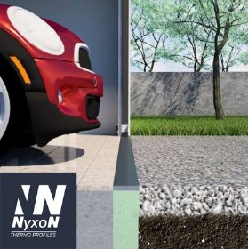 Ciepły próg garażowy Nyxon Green ( Belka garażowa)