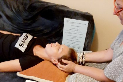 Sesja Access Bars - masaż energrtyczny głowy