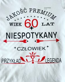 Nadruki na odzież folia flex/flock