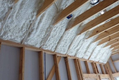 Ocieplanie poddasza Pianą Pur