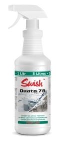 QUATO 78 PLUS - Preparat myjąco-dezynfekujący - gotowy do użytku 1L