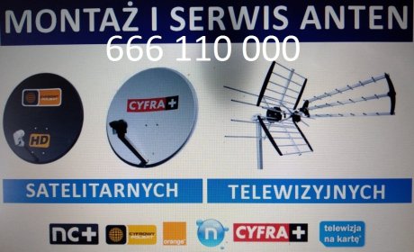 serwis anten tv-sat i dvb-t2
