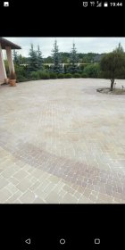 Mycie kostki brukowej