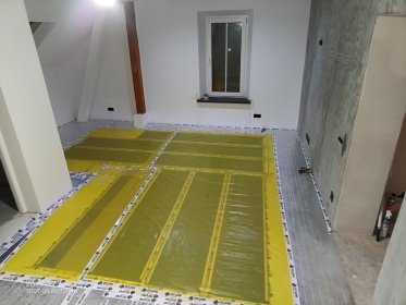 Montaż mat podczerwieni