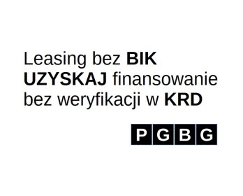 PGBG | Leasing bez bik
