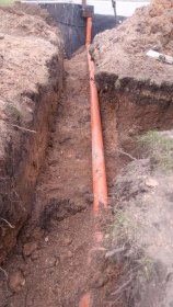 Podłącza kanalizacji