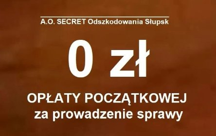 Odszkodowania za wypadki drogowe / wypadki przy pracy / błędy medyczne i inne zdarzenia.