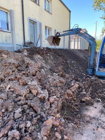 Usługi minikoparką