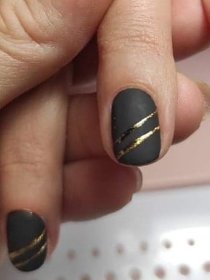 Manicure hybrydowy +zdobienie