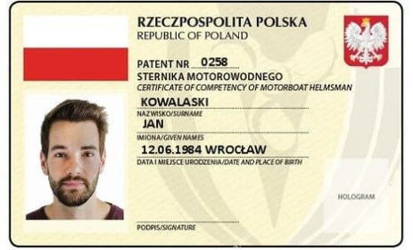 Zdjęcia do patentu żeglarskiego i sternika motorowodnego Wrocław