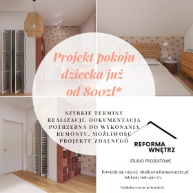 Projekt pokoju dziecięcego