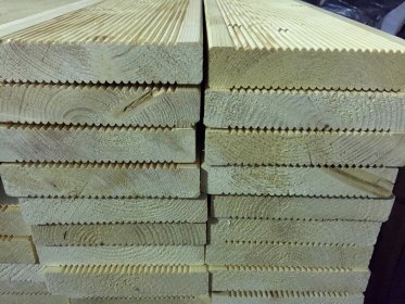 Deska tarasowa świerkowa RYFEL 27x145x4000