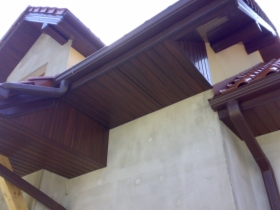 Podbitka dachowa, siding