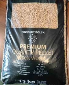 Sprzedam Pellet Drzewny, Certyfikowany EN Plus A1 6mm Detal/ Hurt