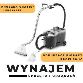 Wynajem odkurzacza piorącego PROFI 50.1C lepszy od KARCHER PUZZI/ 65zł