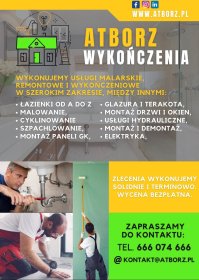 łazienki od a do z. Malowanie cyklinowanie  szpachlowanie elektryka glazura i terakota