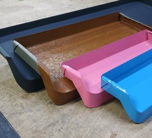 Bezpieczni  zaokrąglone parapety do okien i balkonów