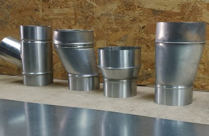 Produkcja obrobek z blachy.