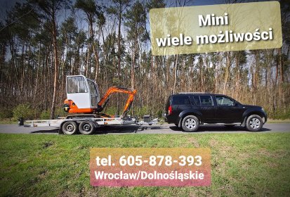 Przekop / Wykop Minikoparką