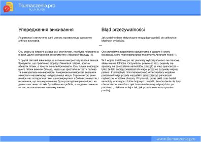 Tłumaczenia pisemne z j. ukraińskiego na j. polski
