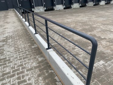 Barierki stalowe-ocynkowane