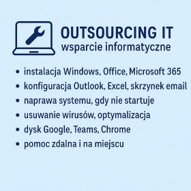 Outsourcing IT – wsparcie informatyczne dla firm i osób prywatnych