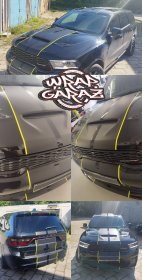 oklejanie elementów samochodu, zdobienie, pasy na samochodzie, reklama na samochodzie