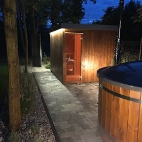 Fińskie sauny ogrodowe, Ocieplone z systemem kanałów wentylacyjnych, oferta