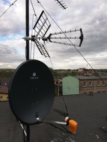 Montaż anten satelitarnych naziemnych DVB-T2 HEVC