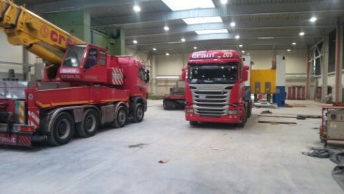 obiekty przemysłowe, hale produkcyjne