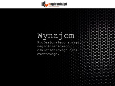 Wynajem sprzętu nagłośnieniowego, oświetleniowego oraz eventowego. Warszawa i okolice