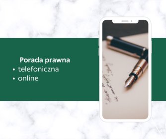 Porada prawna telefoniczna lub online