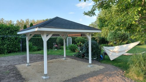 Altany ogrodowe drewniane, WIATY