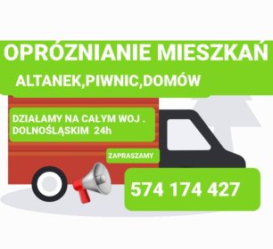 Sprzątanie piwnic , domów STRYCHÓW utylizacja