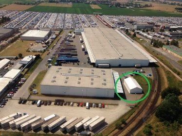 Hala namiotowa 800 m2 (Swarzędz)