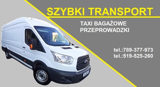 usługi transportowe, taxi bagażowe, przewóz rzeczy, przeprowadzki