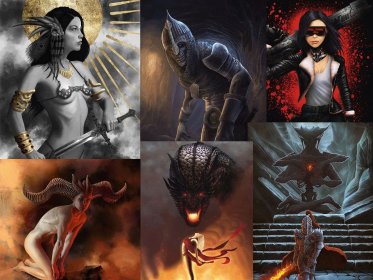 Projekty okładek i ilustracje